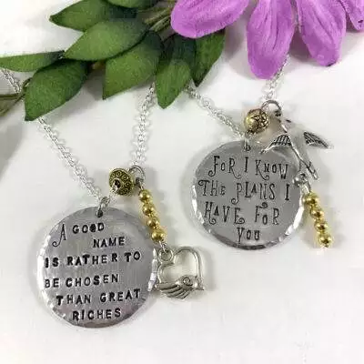 Know I Am God Charm Necklace