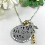 Know I Am God Charm Necklace