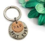 Best Dad Ever Keychain