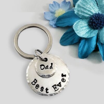Best Dad Ever Keychain
