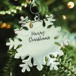 Snowflake Personalized Christmas Ornament
