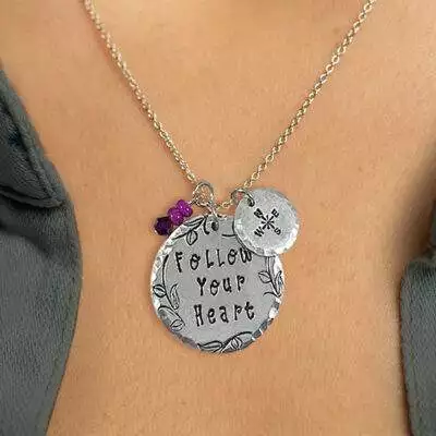 Follow Your Heart Compass NecklaceFollow Your Heart Compass Necklace