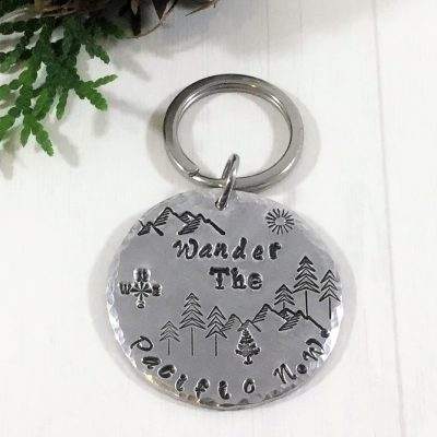 Wander the Pacific NW Keychain
