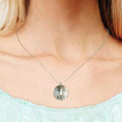 Mom Or Grandma Colorful Bead Accent Necklace