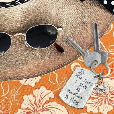 Hocus Pocus Need Focus Keyring