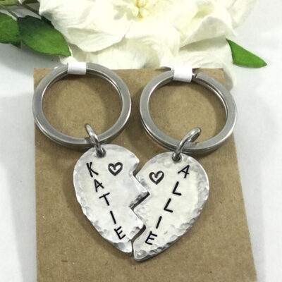 Best Friends Keychain Set