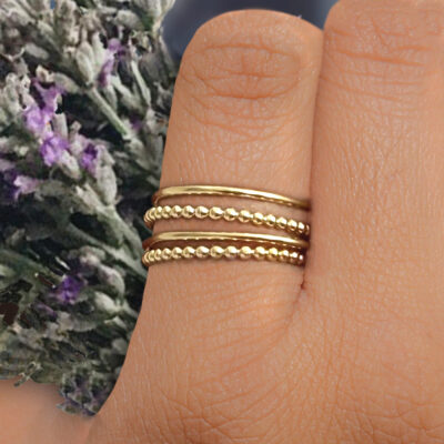 Stacking Boho And Midi Ring
