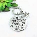 Treat Every Day Like Christmas Keychain