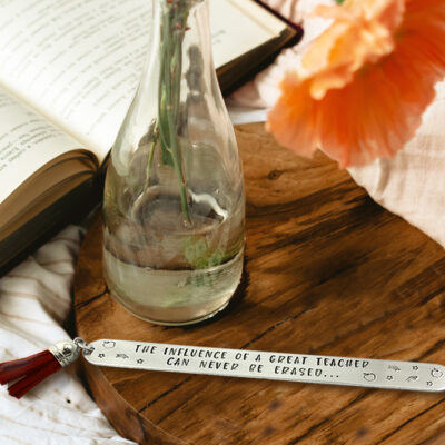 Awesome Teacher Coach Tassel Bookmark
