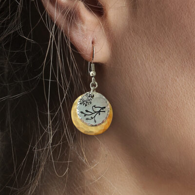 Bird On Branch Earrings