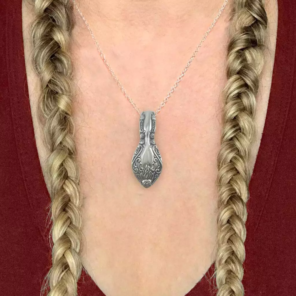 Unique Vintage Flatware Necklace