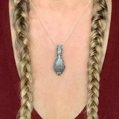Unique Vintage Flatware Necklace