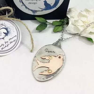 Soar Mixed Metal Necklace