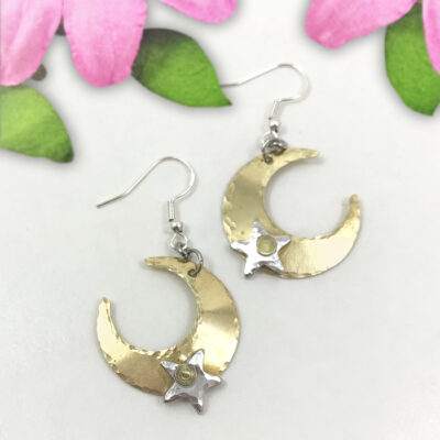 Free Spirit Crescent Moon Earrings