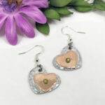 Sweet Hearts Mixed Metal Earrings