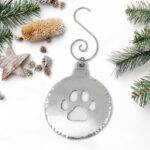 Pet Paw Cutout Personalized Ornament