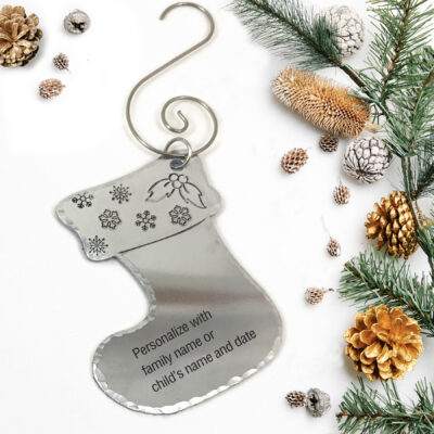 Personalized Christmas Stocking Ornament
