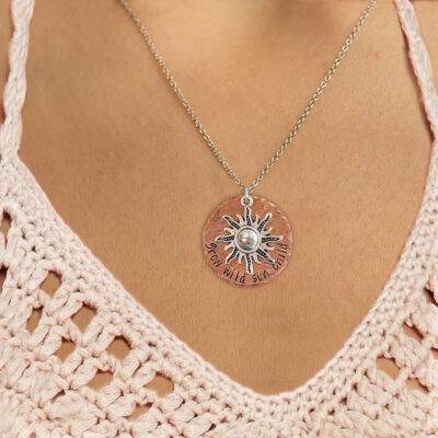 Grow Wild Sun Child Bohemian Necklace