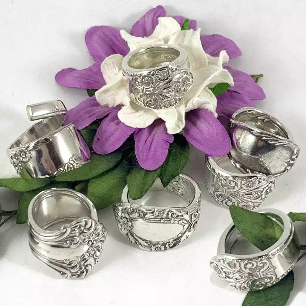 Vintage Flatware Spoon Ring
