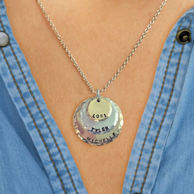 Kids Names Necklace For Mom