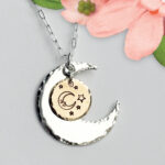 Mystic Moon And Stars Necklace