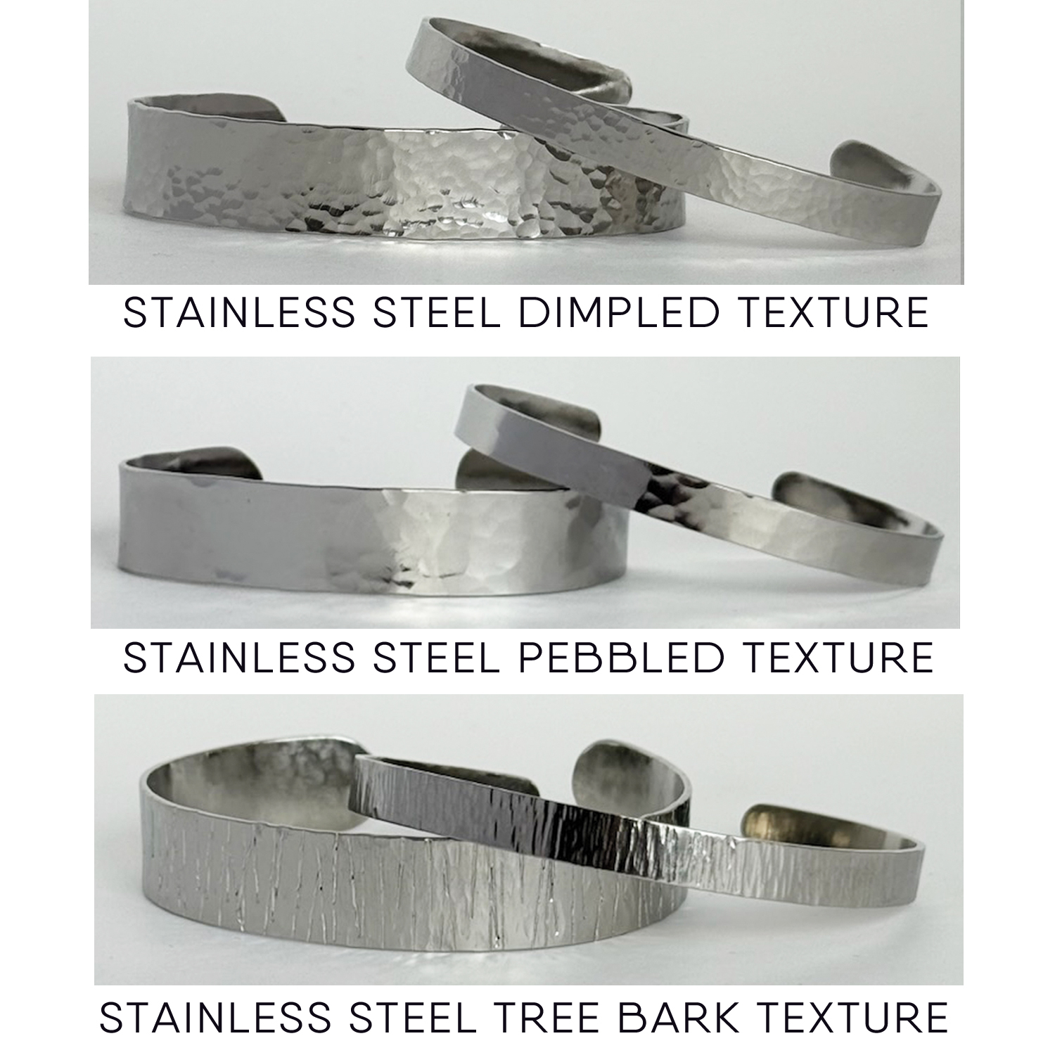 Stunning Textured Cuff Bracelet