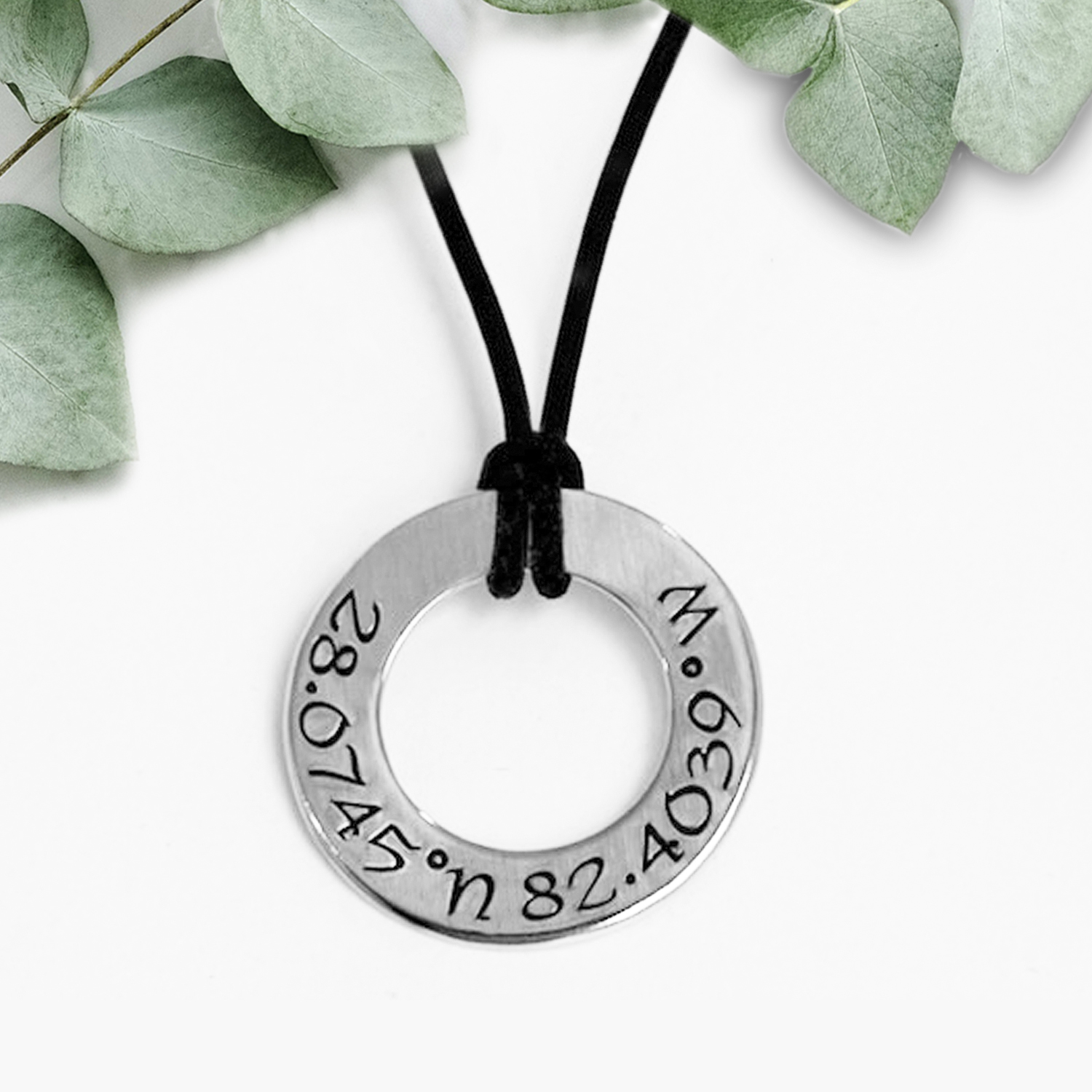 Coordinates Necklace Or Bracelet