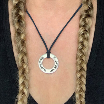 Coordinates Necklace Or Bracelet