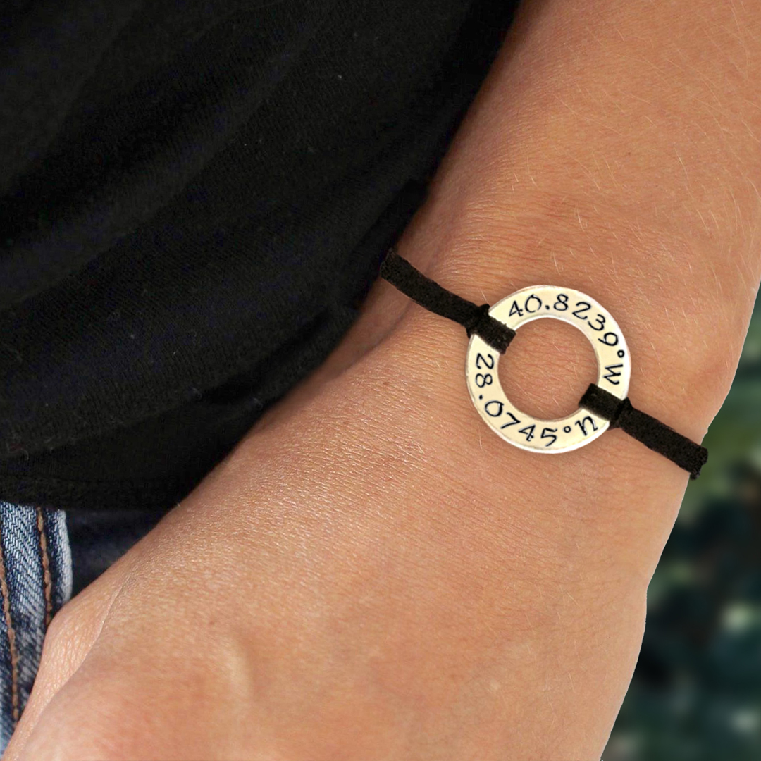 Coordinates Necklace Or Bracelet